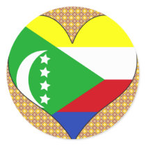 I Love Comoros Sticker