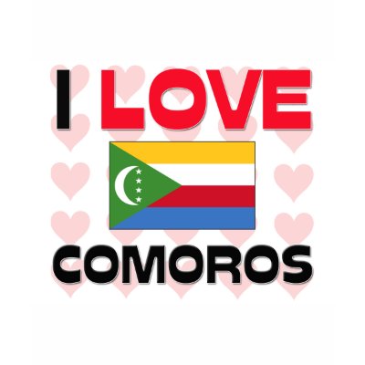I Love Comoros T-shirt by tshirtshirts