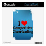 I love Competitive Cheerleading iPhone 3GS Skins