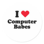 I love computer babes stickers