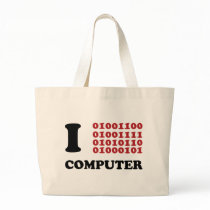 I Love Computer Bag
