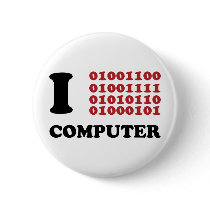 I Love Computer Buttons