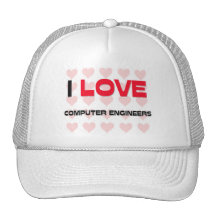 I LOVE COMPUTER ENGINEERS HATS