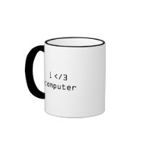 i love computer i hate computer mugs