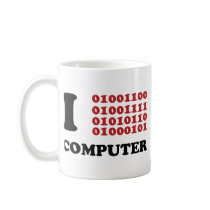 I Love Computer Mugs