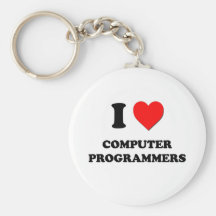 I Love Computer Programmers Key Chains