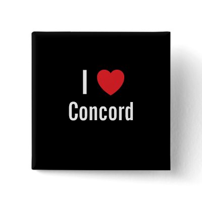 I love Concord Button by funnycustomtshirts