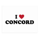 I Love Concord California Post Card