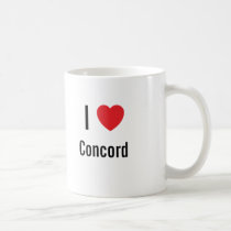 I love Concord mugs by funnycustomtshirts I love Concord mugs