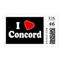 I Love Concord postage by Rep_Yo_City I Love Concord postage