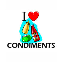 I Love Condiments t-shirts