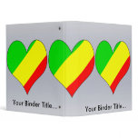 I Love Congo Brazzaville binders