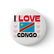 I Love Congo buttons