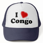 I Love Congo hats