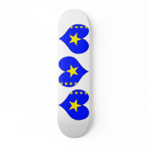 I Love Congo Kinshasa Skate Board