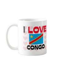 I Love Congo mugs