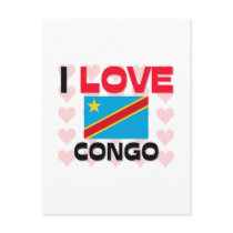 I Love Congo postcards