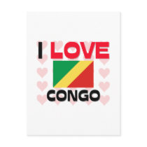 I Love Congo postcards