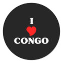I Love Congo stickers by repofcountries I Love Congo stickers