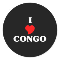 I Love Congo stickers by repofcountries I Love Congo stickers