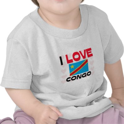 I Love Congo Tshirt by tshirtshirts
