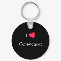 I Love Connecticut keychains by definingyou I Love Connecticut keychains