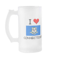 I Love Connecticut mugs by flagshirt I Love Connecticut mugs
