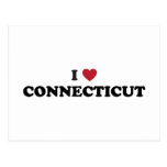I Love Connecticut Postcard
