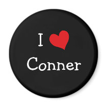 I Love Conner magnets