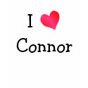 I Love Connor t-shirts by definingyou I Love Connor t-shirts