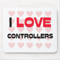 I LOVE CONTROLLERS mousepads by professions I LOVE CONTROLLERS mousepads
