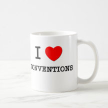 I Love Conventions Coffee Mug