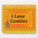 I Love Cookies mousepads