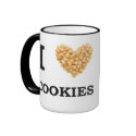I Love Cookies mug