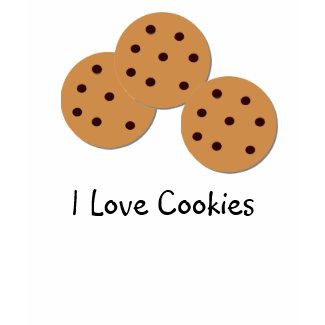 I Love Cookies T-Shirt shirt