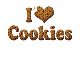 I Love Cookies T-Shirt shirt