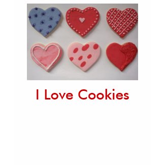 I Love Cookies shirt