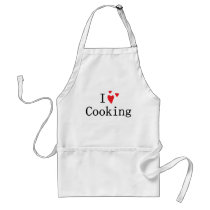 I Love Cooking aprons