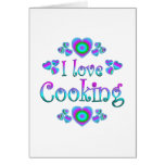 I Love Cooking Greeting Cards