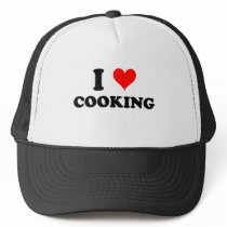 I Love Cooking Mesh Hat