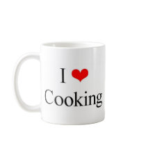 I Love Cooking mugs