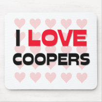 I LOVE COOPERS mousepads by professions I LOVE COOPERS mousepads