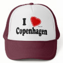I Love Copenhagen hats by Rep_Yo_City I Love Copenhagen hats