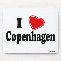 I Love Copenhagen mousepads by Rep_Yo_City I Love Copenhagen mousepads