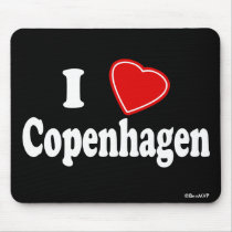 I Love Copenhagen mousepads by Rep_Yo_City I Love Copenhagen mousepads