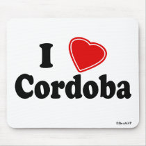 I Love Cordoba Mouse Pad