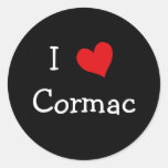 I Love Cormac Stickers