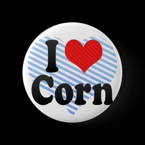 I Love Corn Pin