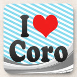 I Love Coro, Venezuela cork coasters