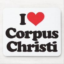 I Love Corpus Christi mousepads by visualnewbie I Love Corpus Christi mousepads